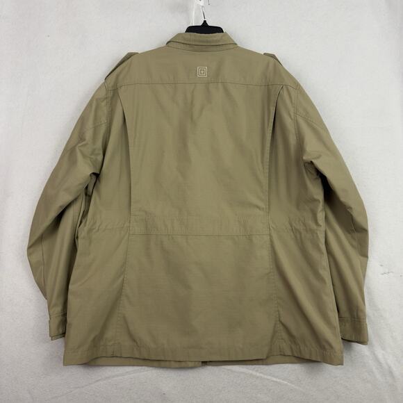 511 Tactical Taclite M65 Field Jacket Mens XL Tan Ripstop Military Utility 78007 - Picture 8 of 13